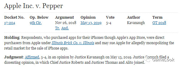 美最高法院判苹果败诉，App Store分成比会松动么？-游戏价值论