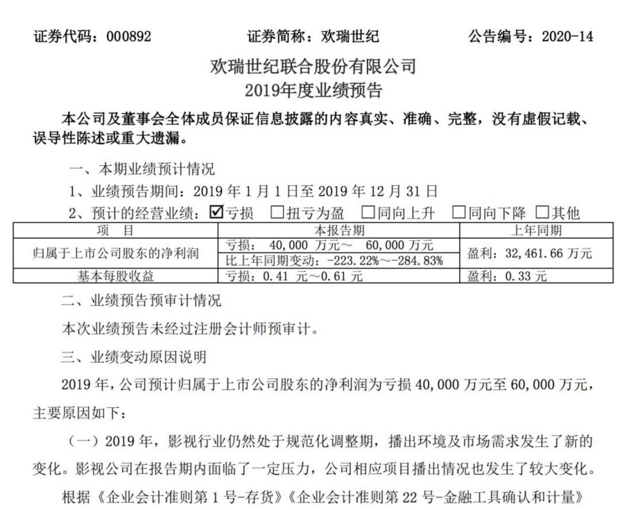 欢瑞影视财务造假：《古剑奇谭》等3部剧虚增近亿元-游戏价值论